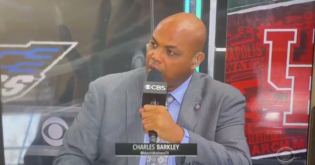 charles barkley holding a mic