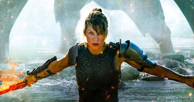 ten great video game movie adaptations -  Milla Jovovich in Monster Hunter