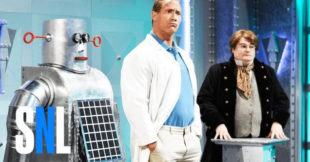 Dwayne 'The Rock' Johnson in SNL skit about evil inventions