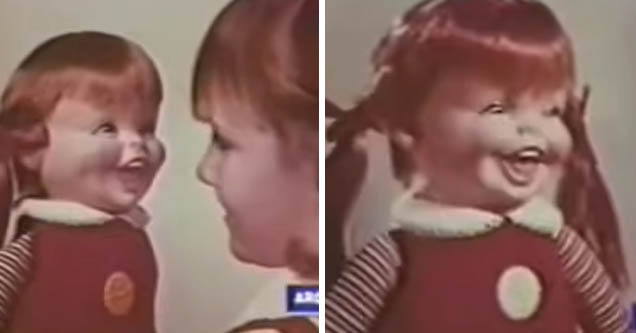 Stills from Remco's Baby Laugh-a-Lot commercial