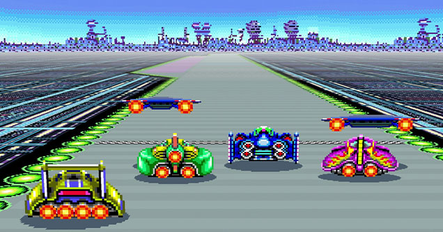 classic games that pushed the technical envelope - F-Zero