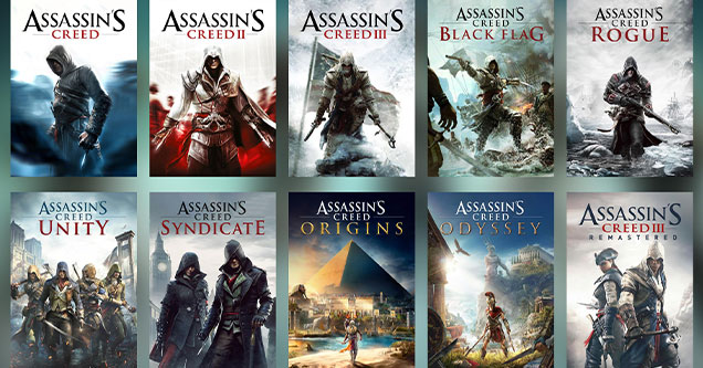 How Gaming Has Gone Hollywood -  too many sequels - Assassins Creed