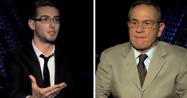 Tommy Lee Jones gives interviewer very awkward time during press junket for MIB3