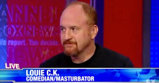 Louis CK in 'Louie' clip about masturbation