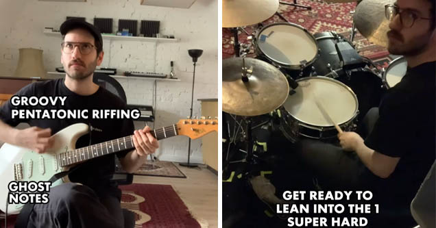 Musician creates new song in style of Rage Against the Machine in 60 seconds