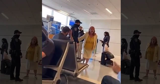 Karen Freaks Out At Airport Demands To See Manager Of The Airport