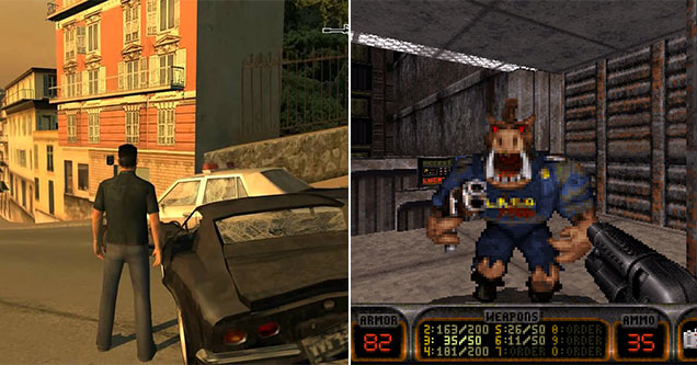 video game sequels that aren't technically sequels - DRIV3R - Duke Nukem 3D