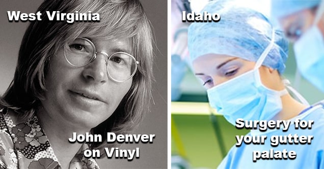 John Denver album and surgery