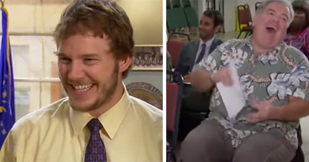 Parks and Rec Chris Pratt Bloopers