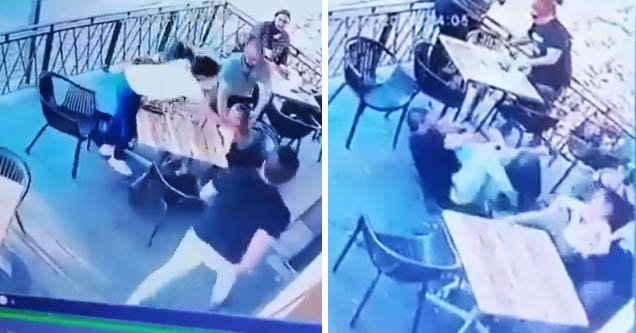 South African restaurant owner grapples and takes down would-be kidnapper