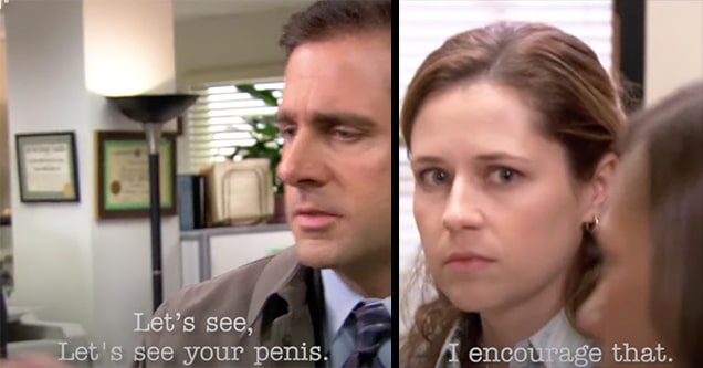 the office michael scott steve carell pam