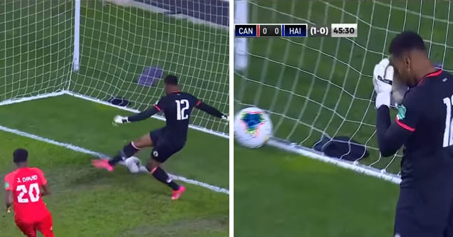 Haitian goalie commits own goal during World Cup qualifiers