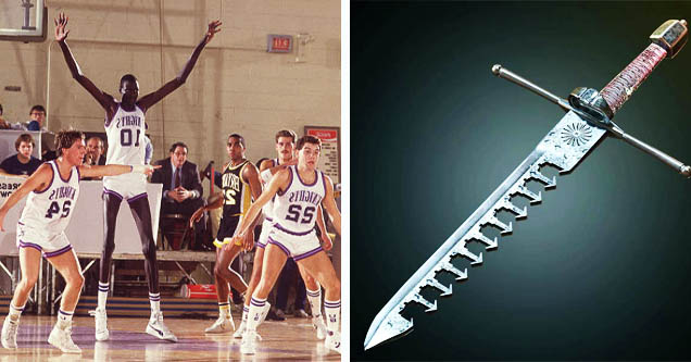 Manute Bol, Swordbreaker