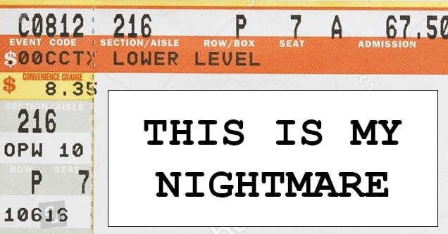 ticketmaster stub