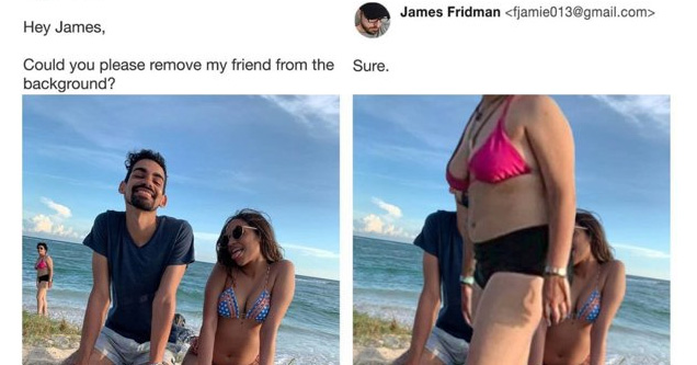 a photo edited by james fridman the photoshop troll