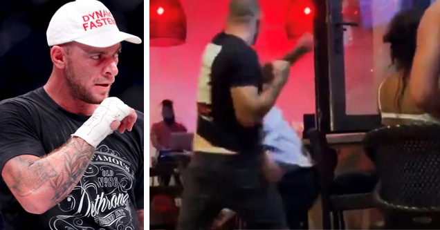 joe schilling knocks guy out at bar