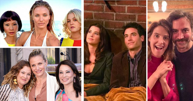 charlies angels comparison, how I met your mother ted and robin