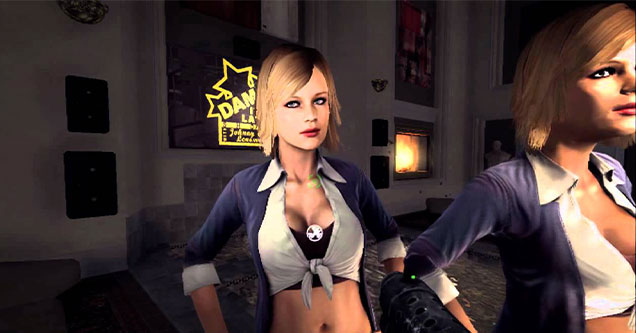 unconventional love interests from video games -  The Holsom Twins - Duke Nukem Forever