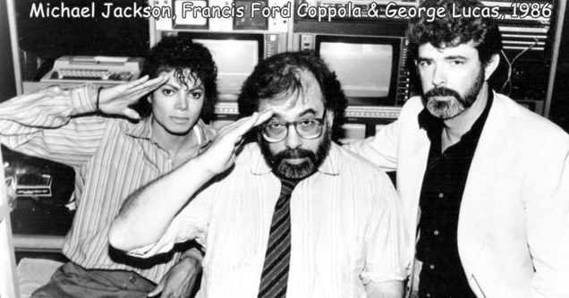 michael jackson francis coppola and george lucas