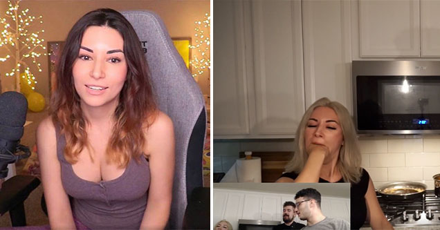 Twitch streamer Alinity put her whole fist in her mouth with ease