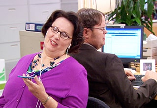 Listen if you're blind enough to believe that <strong><a href="https://www.ebaumsworld.com/pictures/the-office-cast-in-their-first-and-last-episodes-and-now/86232039/" target="_blank">Phyllis</a></strong> is really an endearing, charming old woman then you definitely need to continue reading. She's backstabbing, lazy, and not to mention she's fake as f***.