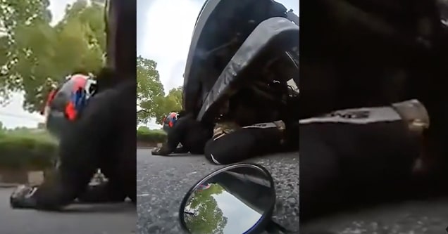 biker accident