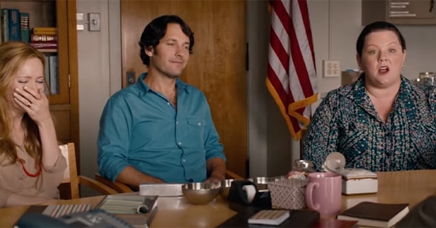 paul rudd breaking character 'this is 40'