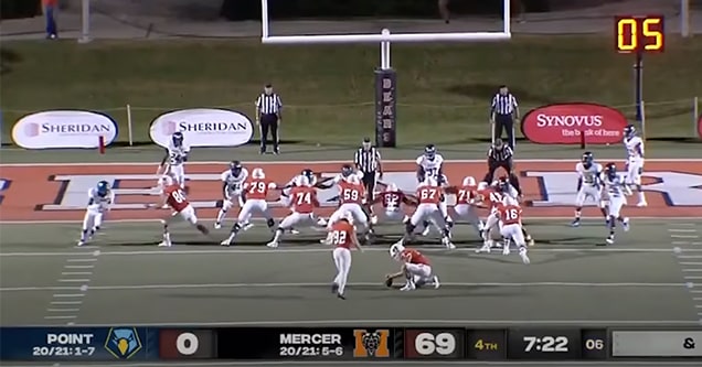 college football				           field goal kicker college ncaa kick college football field goal mercer lol sex football