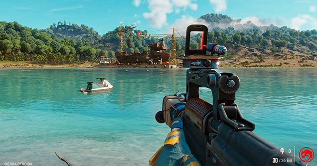 14 minutes of Far Cry 6 gameplay -  first person shooter on a tropical island