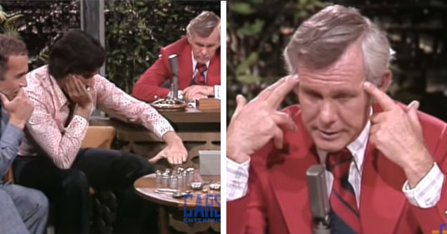 johnny carson with uri geller