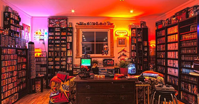 computer game room