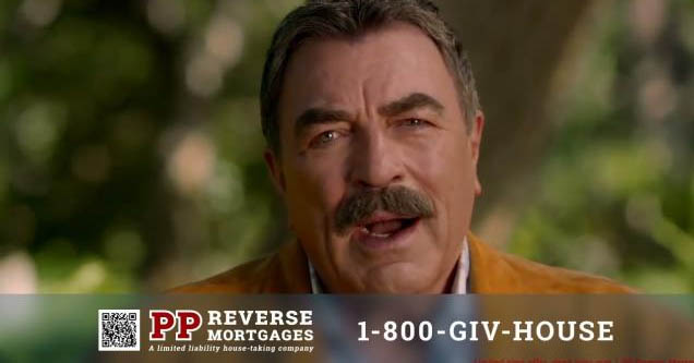 Tom Selleck in mortgage ad