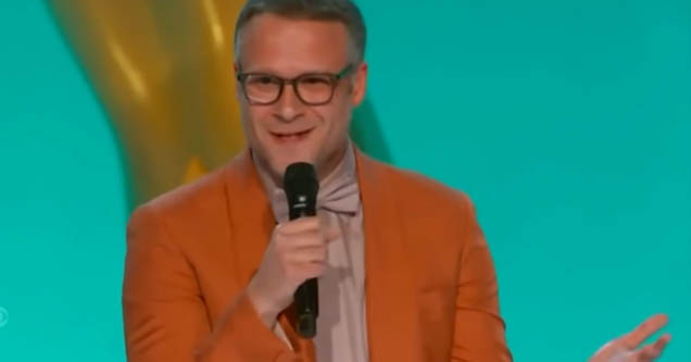 Seth Rogen at the 2021 Emmys