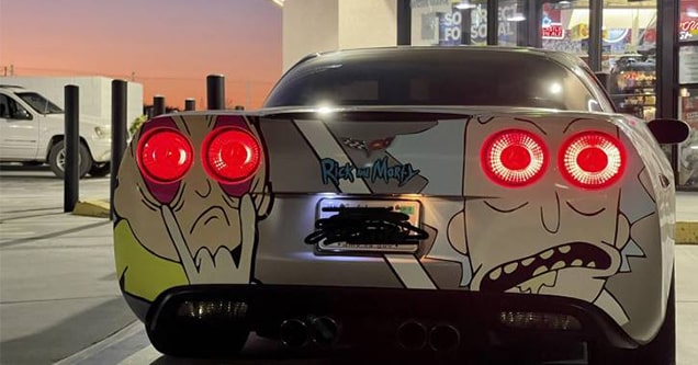 rick and morty vehicle