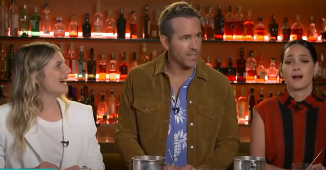 ryan reynolds during an interview