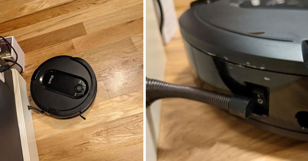 a roomba quitting its job