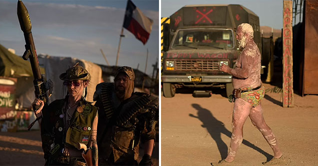 Mad Max Cosplayers Take Over Mojave Desert for Wasteland Weekend 