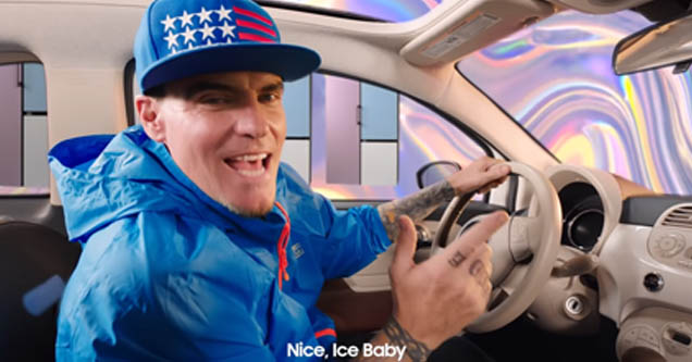 Vanilla Ice in new Samsung sustainability ad