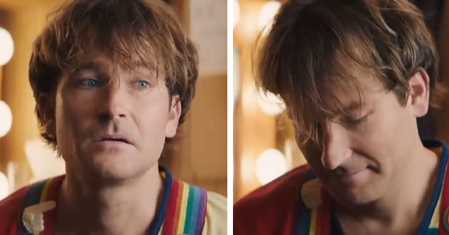 Jamie Costa in test footage for dramatic Robin Williams biopic