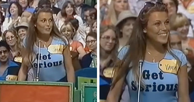 Vanna White on 'Price is Right'