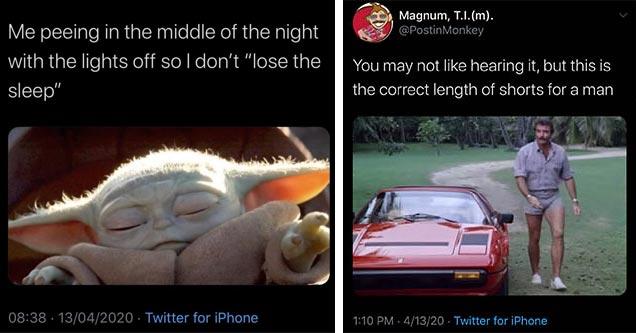 Funny memes and tweets from the past week | What if the government wants us inside because they're going to surprise us with a new water park tweet | funny memes and tweets - sports car - Magnum, T.1.m. Monkey You may not hearing it, but this is the corre