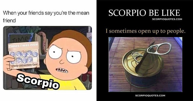 scorpio memes