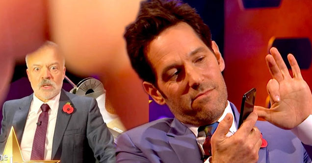 paul rudd on graham norton show