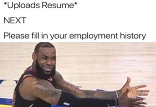 Here are 38 funny ones to look at while you're supposed to be <strong><a href="https://www.ebaumsworld.com/pictures/33-funny-work-memes-that-are-working-overtime/86391542/" target="_blank">working</a></strong>. These memes put in a lot of time and effort that they THOUGHT was going towards a promotion, but apparently wasn't. It'd be a disappointment if they weren't already dead inside.