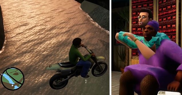 'GTA Trilogy Remastered' glitches