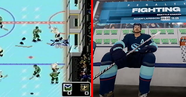 The 30-Year Evolution of Hockey Fights in EA Sports NHL