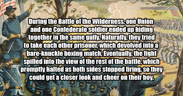 wild tales from history - The Battle of the Wilderness -  civil war stories