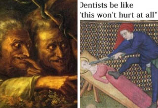 Works of art modernized into dank memes for your viewing pleasure!