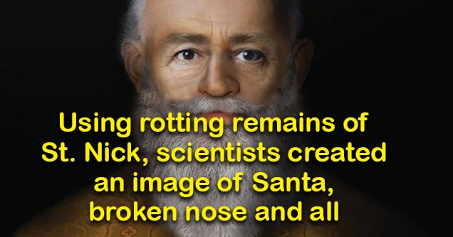 santa pic created by scientists