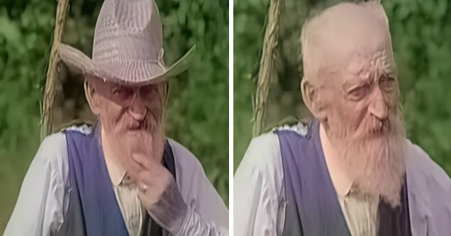 87-year-old farmer gets interviewed in 1929